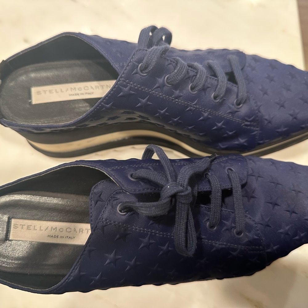 Stella McCartney wedge mule Size 38 1/2